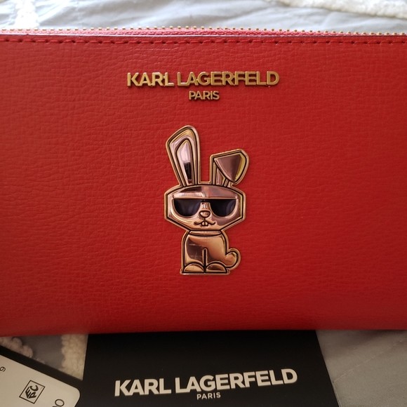Karl Lagerfeld Paris wallet red - Picture 6 of 6